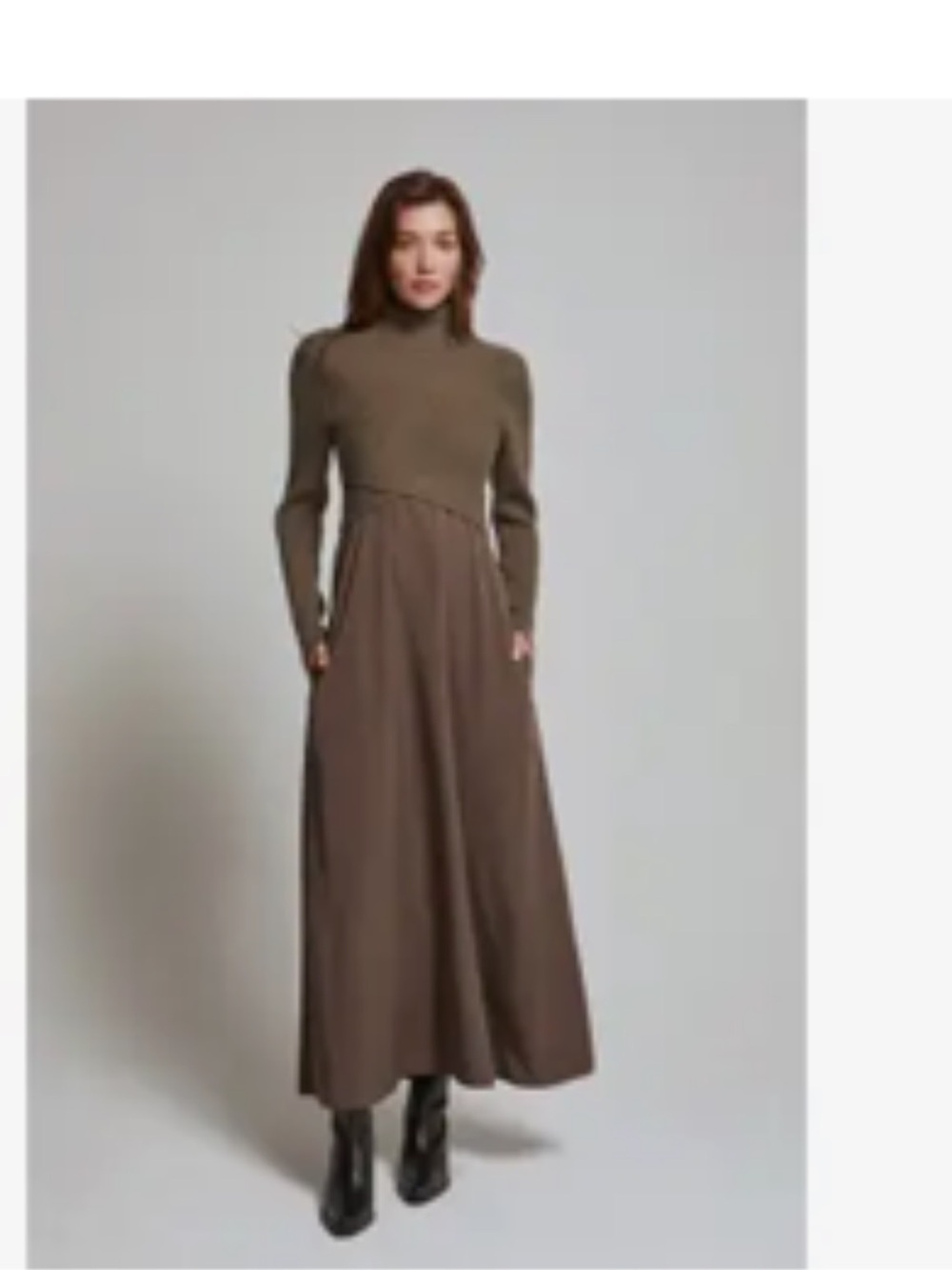 NWT Crescent 2 piece set dress and sweater medium